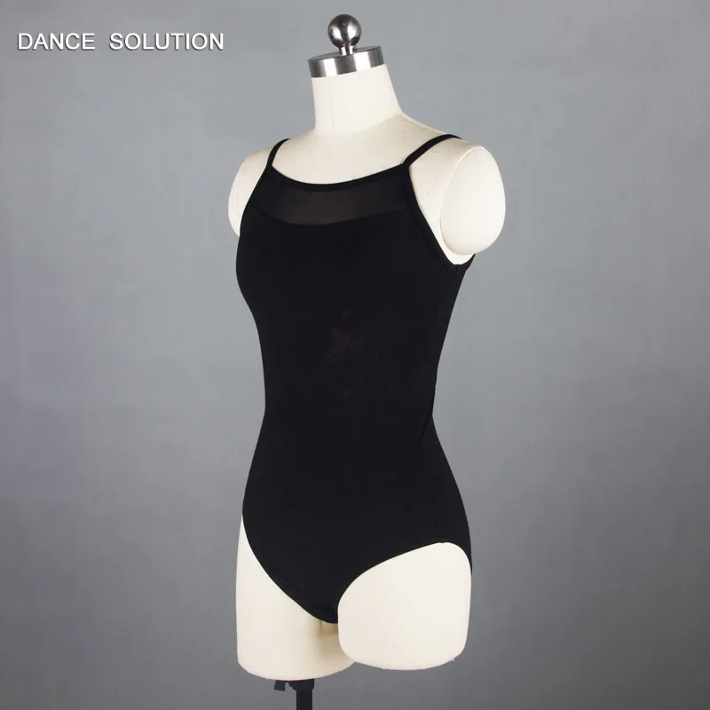 Балетное трико для взрослых и женщин черная кофта танцевальный боди одежда