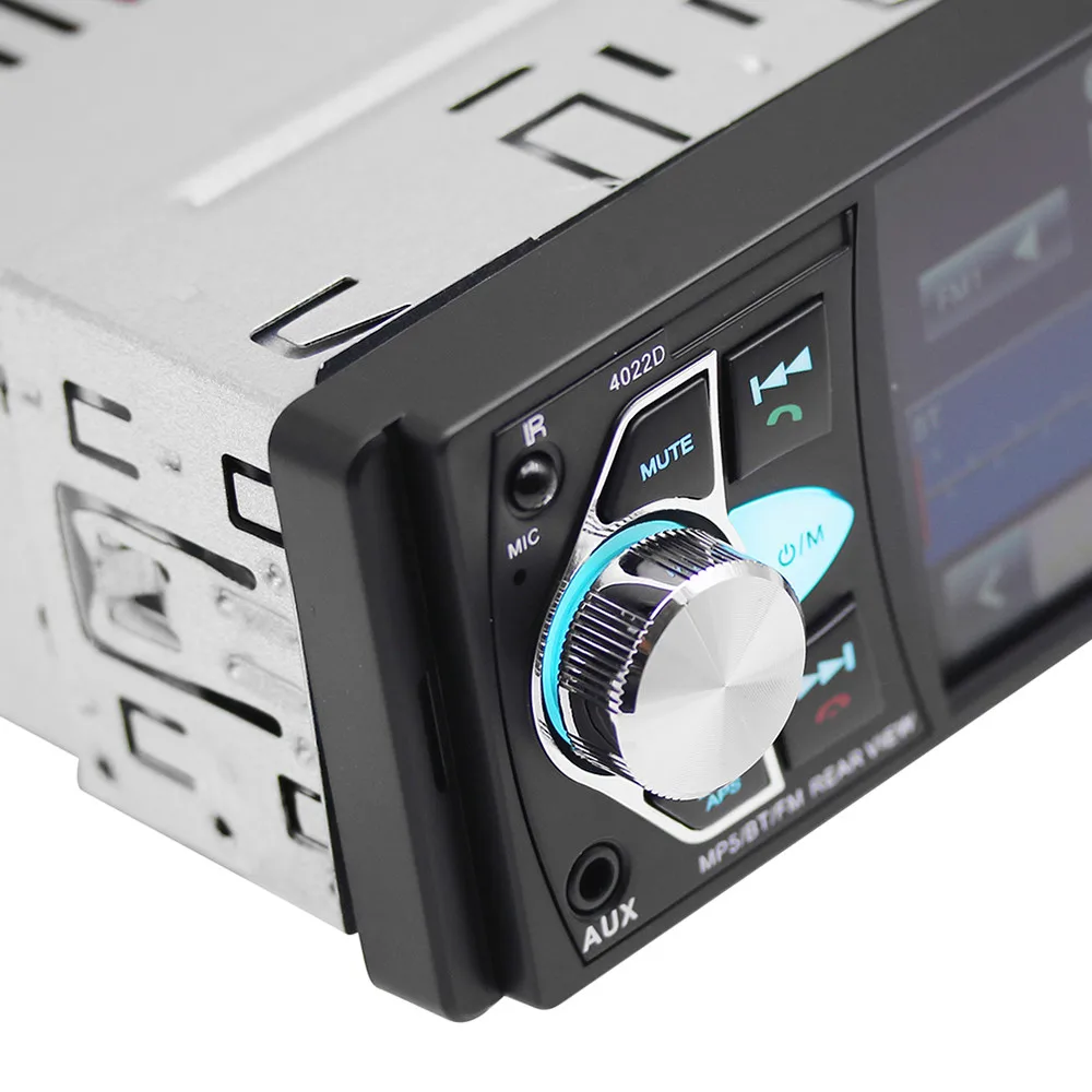 " 4022D автомобильное радио аудио стерео TF карта USB AUX FM Bluetooth радио станция MP3 плеер XIAOMI камера заднего вида дистанционное управление