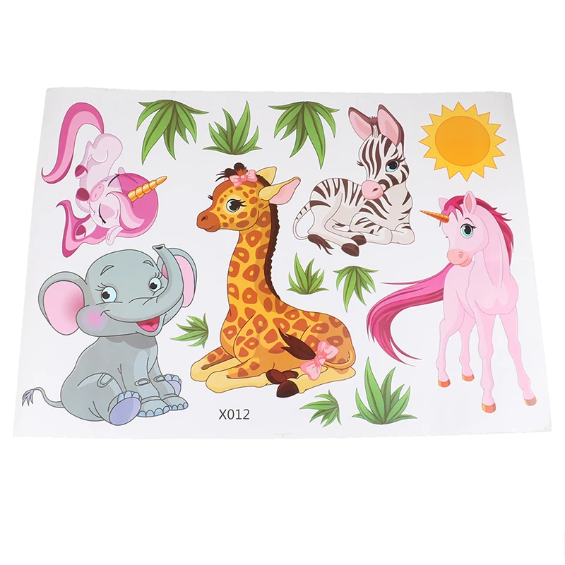 1 шт. детские наклейки на стену в виде животных|Наклейки стену| |