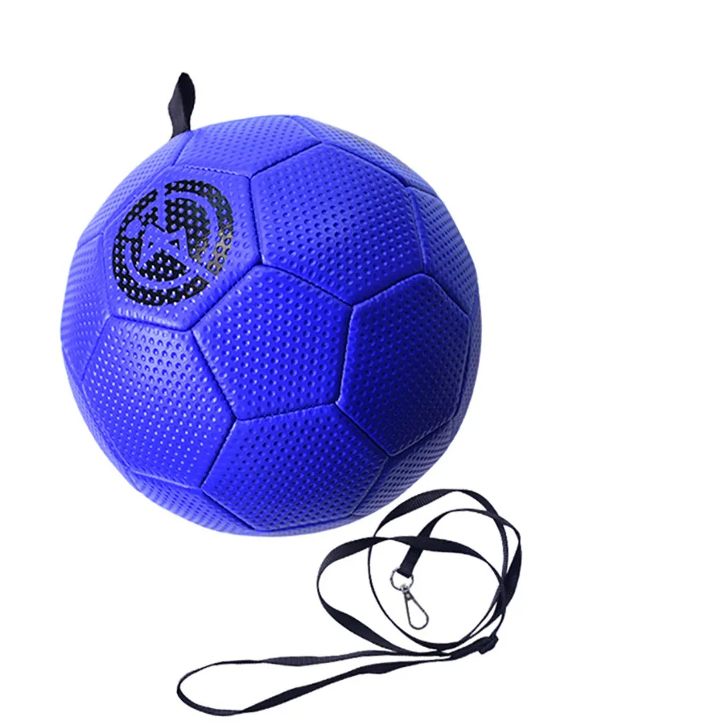Football Kick Trainer Soccer Training Aids Hands Free Throw Solo Practice Control Skills Adjustable equipment ball accesorios | Спорт и