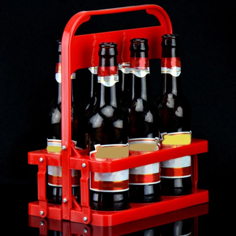 Пластиковый магазин корзина для хранения вина барная коробка пива Вино в