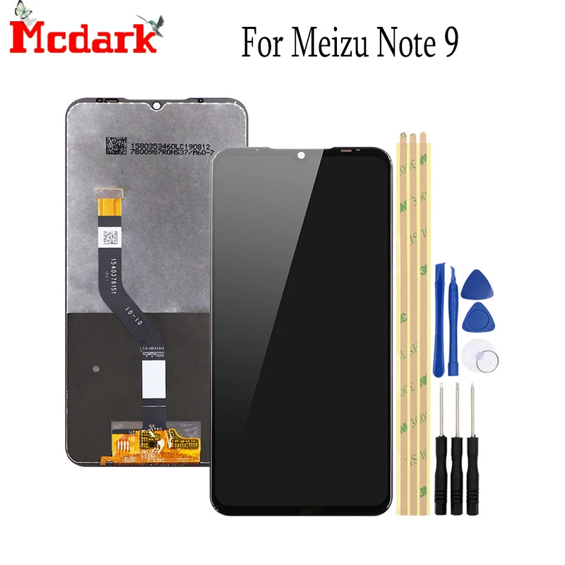 6 2 дюймов для Meizu Note 9 ЖК-дисплей Экран Сменные аксессуары Дисплей + сенсорный