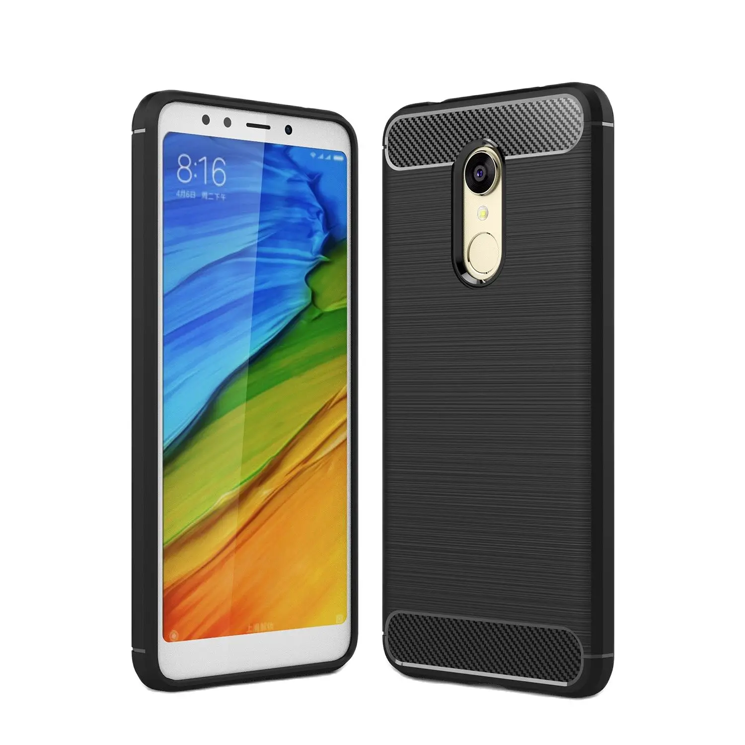 

Suitable for XIAOMI Redmi 5 Note9Pro 10X 9 9Prime Noco M2 9C Note9T Fiber Brushed Anti-shock and Anti-fall Mobile Phone Case
