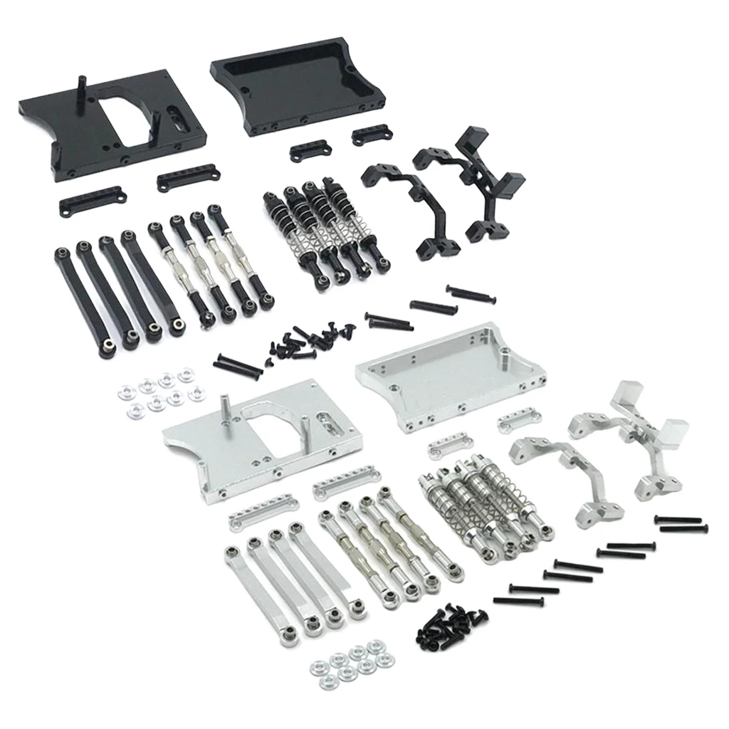 

1/12 Pull Rods/Servo Fixed Mount Bracket/Shock Absorber/Tail Beam for MN91