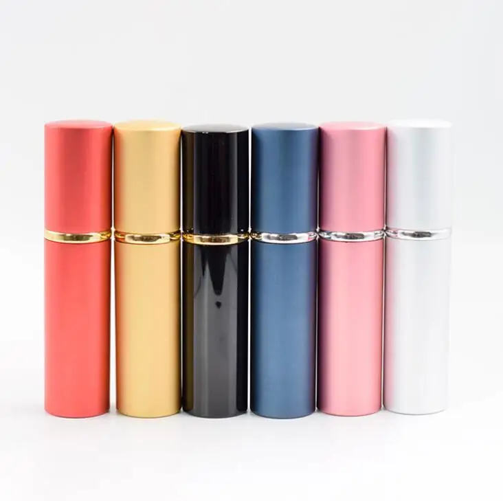 

10ml Mini Portable Refillable Perfume Atomizer Colorful Spray Bottle Empty Perfume Bottles fashion Perfume Bottle LX1077