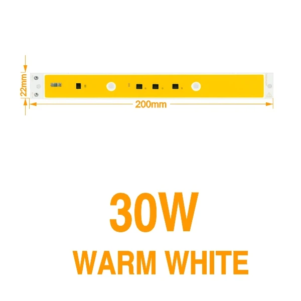 30W Warm White Осветитель светодиодный в форме бус 30 Вт 50 Вт 80 Вт полный спектр Теплый Холодный белый 220 В фитолампа прожектор DIY для выращивания внутри помещений рост посевов - Цвет: 30W Warm White
