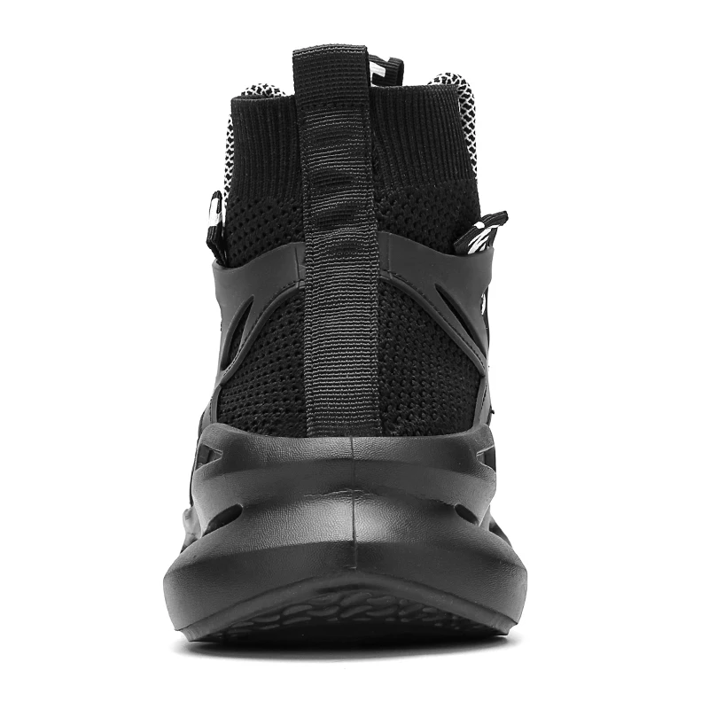 

Spring Sock Sneaker Men Yellow Black Youth Mesh Running Shoes High Top Sneakers For Mens Luxury Brand Athletic Shoes Men