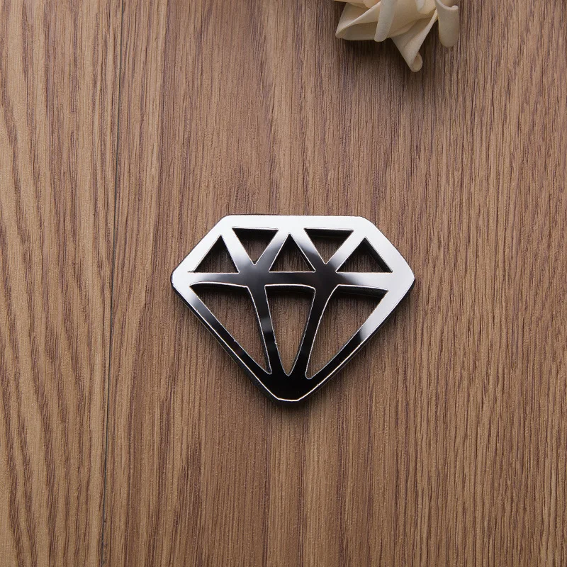 3D акриловые зеркала пунктуации наклейки на стену символ матч Письма эва Наклейка