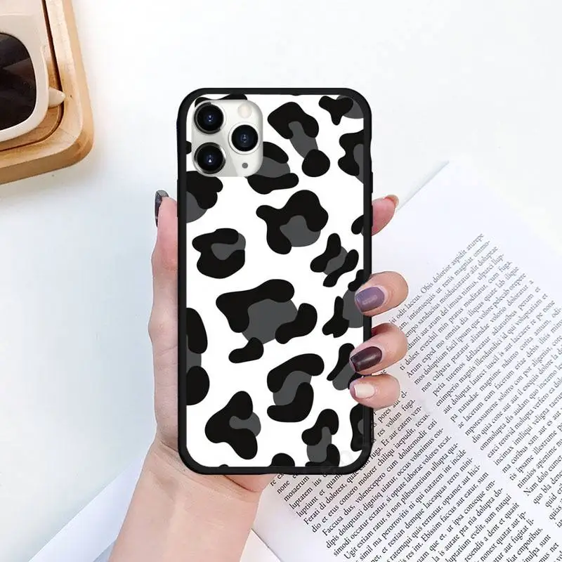 

Cow Leopard Print sexy design Phone Cases for iPhone 6 7 11 12 Pro X XS Max XR Samsung Galaxy S A 8 9 10 20 50 Plus cover shell