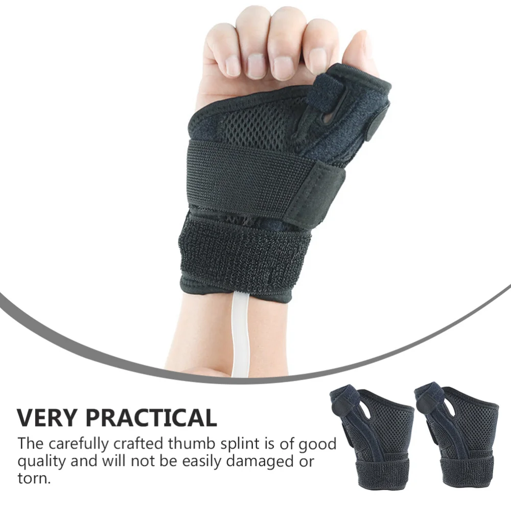 

2Pcs Thumb Universal Splint Wrist Stabilizer Support Brace for Arthritis Sprains