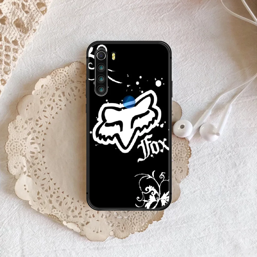 

Foxs Handsome Motorcycle Phone Case For XIAOMI Redmi Note 5 7 8 T 9 6A 7A 8A 9S K 20 30 Pro black Cell Trend Prime 3D Funda