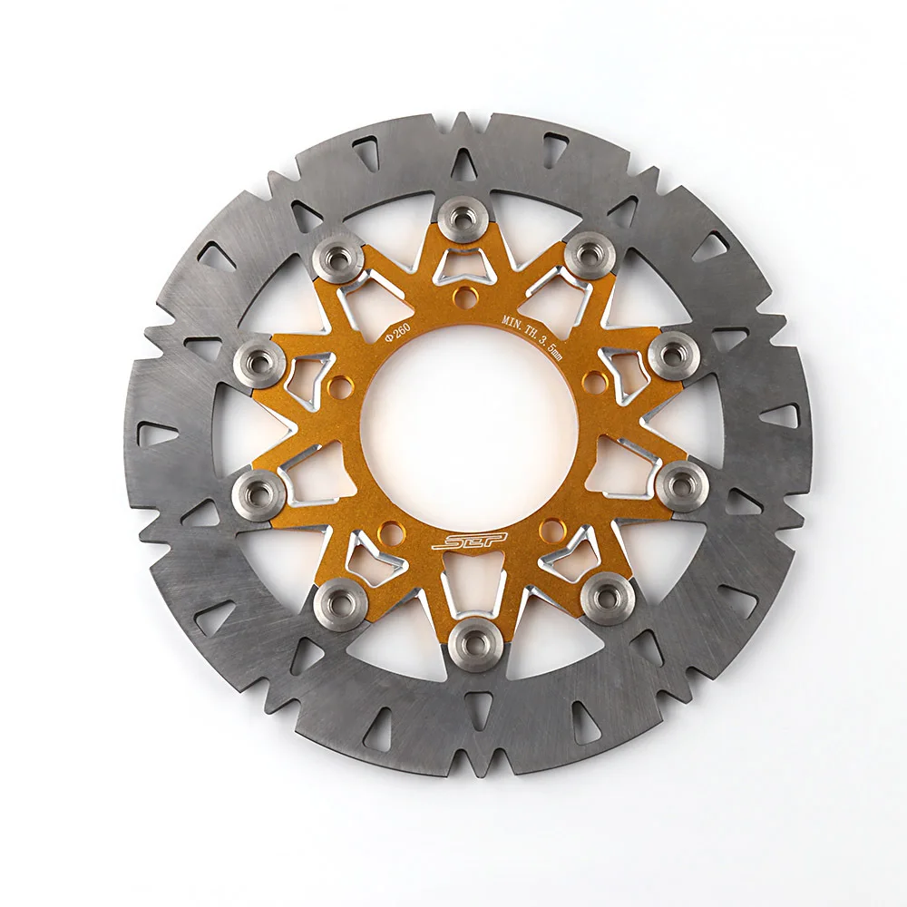 Вилка переднего колеса 260 мм дисковый тормоз центральный замок ротора для Yamaha BWS X