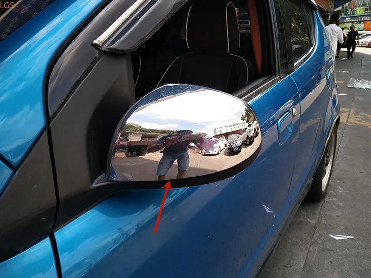 

For Suzuki Alto 2009-2015 High-quality ABS Chrome Rearview mirror cover Anti-Rub protection Decoration Car styling