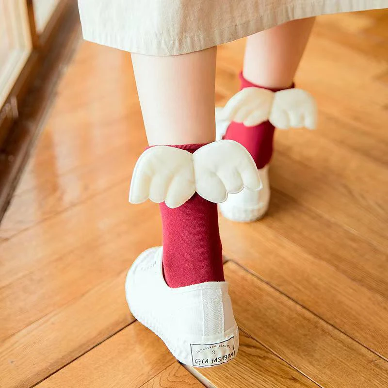 Осенне-зимние милые сетчатые носки в стиле &quotЛолита&quot с оборками белые яркие