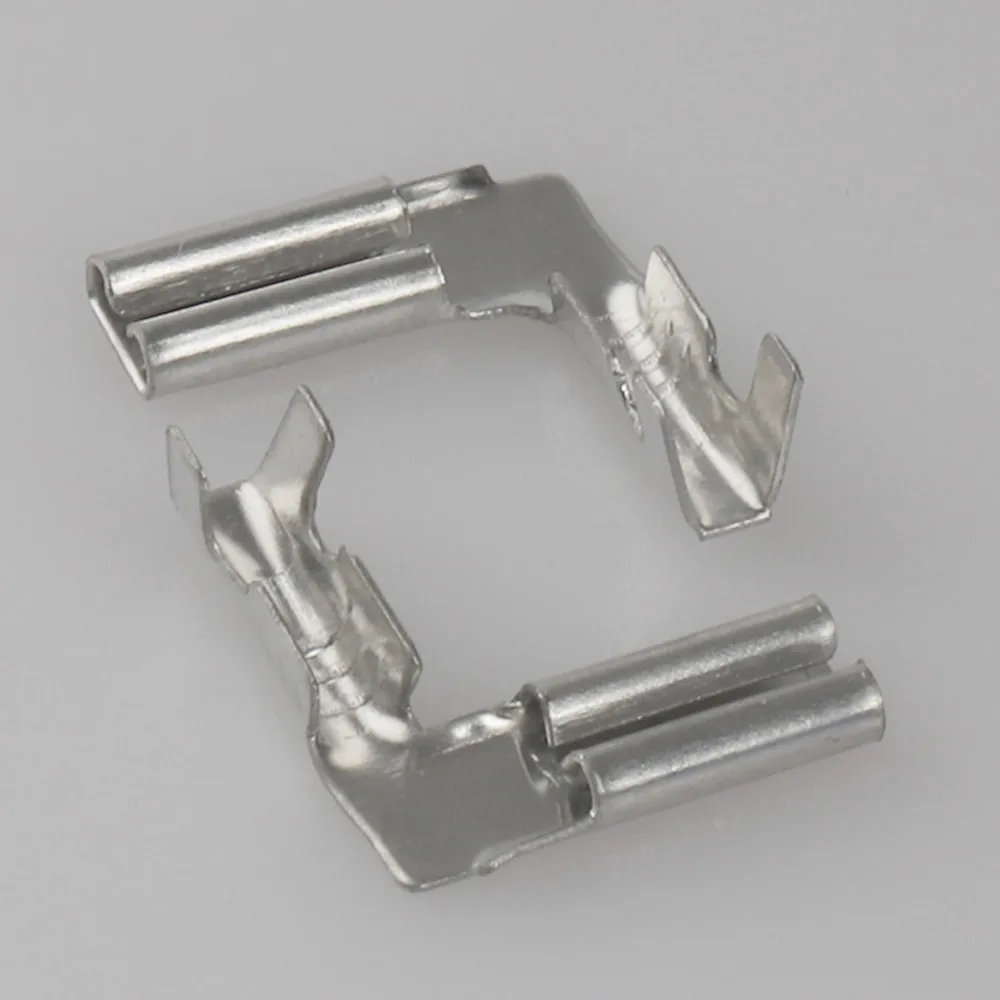 100/200 комплект 2 8 флага с обжимными соединительными клеммами для куртки пружинный