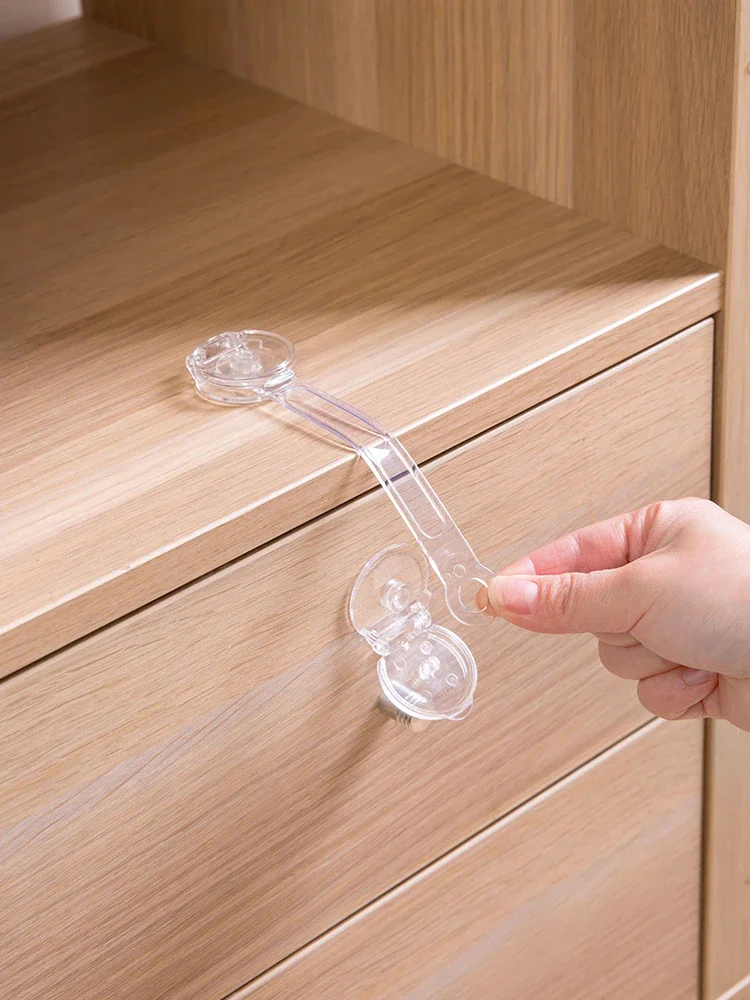 

Children's cabinet door anti-pinch security lock baby protective cabinet lock drawer cabinet refrigerator lock drawer