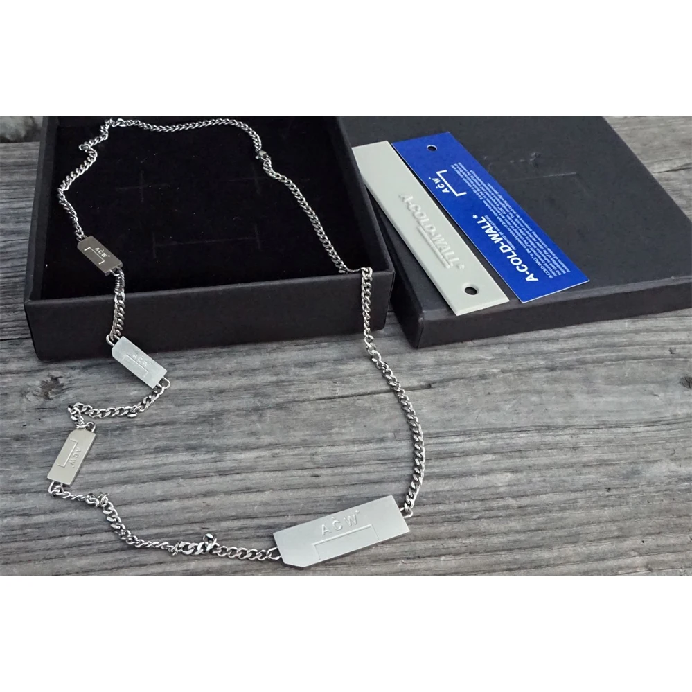 Классическое ожерелье с холодной стеной * 2020 для мужчин и женщин логотип ACW