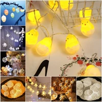 led garland fairy lights easter party decorative wedding net light string holiday lighting christmas wedding party decoration