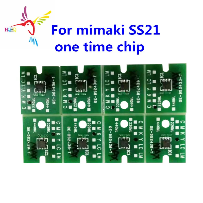 Один раз чип SS21 для Mimaki CJV150 75 107 130 160 CJV300 один Применение SS21|Чип картриджа| |