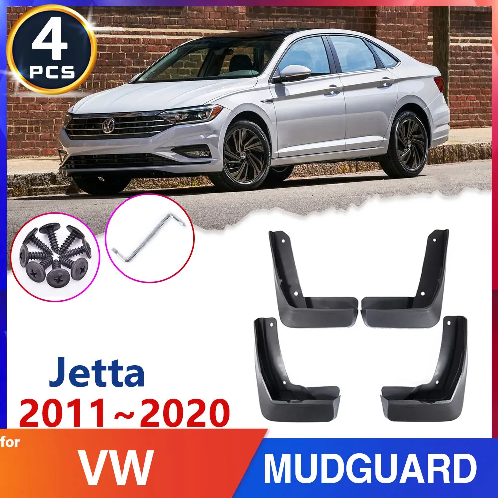 

for Volkswagen VW Jetta A6 A7 5C6 Mk6 MK7 6 7 Car Fender Mud-Flap Mudguards 2011~2020 2012 Mudflap Splash Guard Flaps Stickers