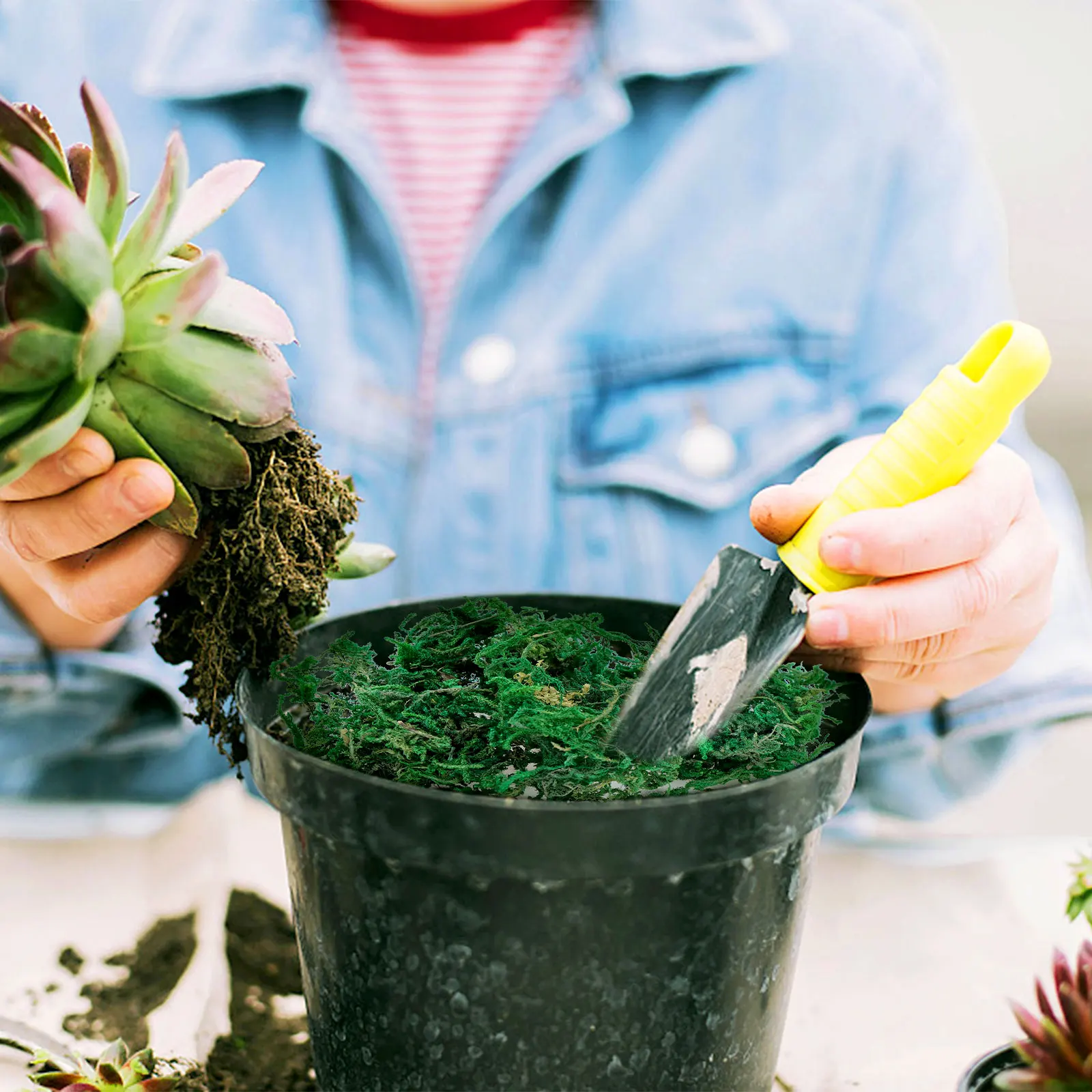 10 унций Искусственный мох цветок для поделок лишайник имитация поддельные