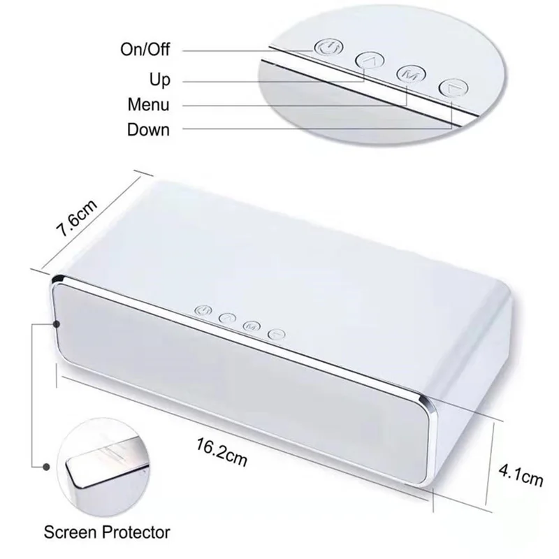 Новый Многофункциональный термометр Chtun с функцией беспроводной зарядки и