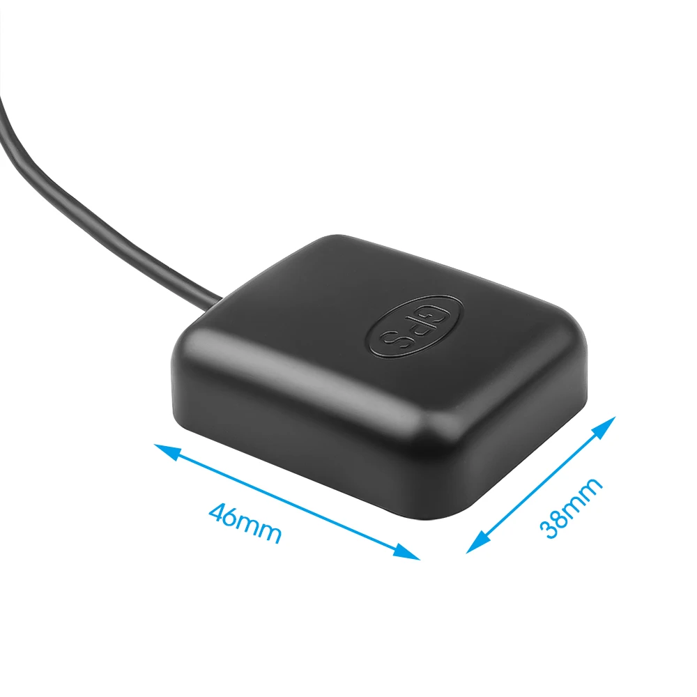 

Car GPS Antenna SMA Connector 2M Cable GPS Receiver Auto Aerial Adapter For Car Navigation Night Vision Camera Player