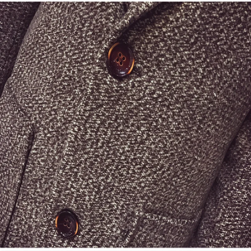 Новые деловые повседневные мужские/мужские куртки премиум класса на осень/зиму