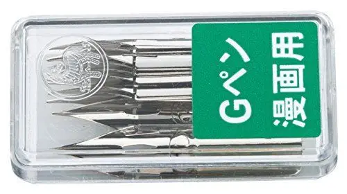 Набор из 10 моделей комиксов Zebra G Хромовая ручка-наконечник (10 наконечников 1