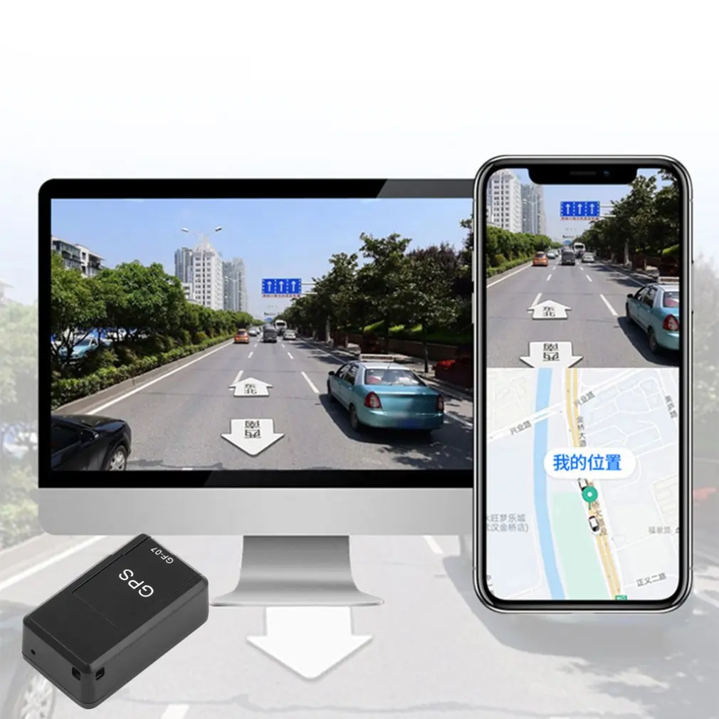 GF07 магнитный мини автомобильный трекер GPS в режиме реального времени локатор для