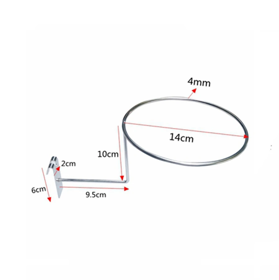 3X Металлический Настенный Держатель Для мотоциклетного шлема |