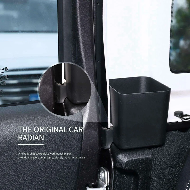 

JLU JT RearSeat Storage Tray Organizer Rear Seat Box Accessory for 2018-2020 Jeep Wrangler JLU& 2020 Jeep Gladiator JT