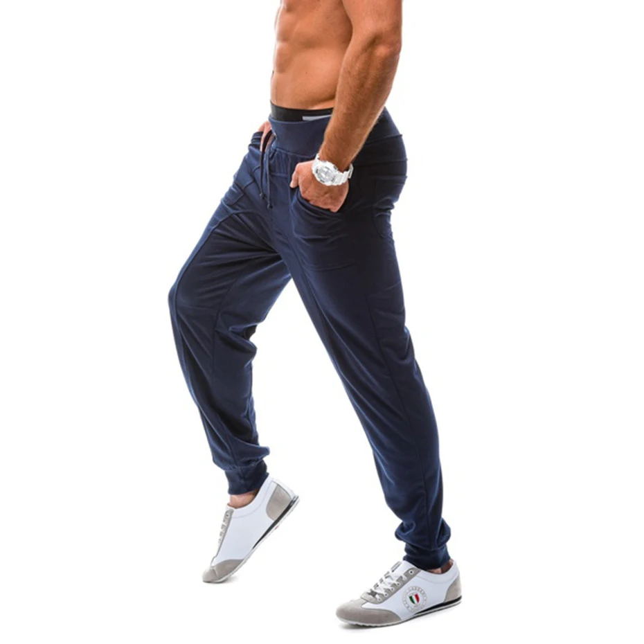 Zogaa брендовые весенние повседневные брюки мужские обтягивающие спортивные штаны