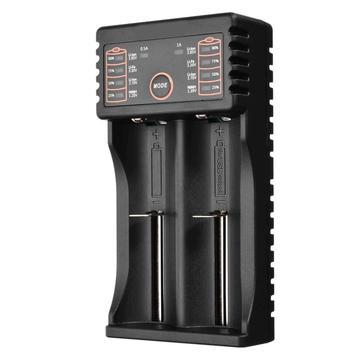 Оригинальное зарядное устройство USB для LiitoKala с двумя слотами зарядки