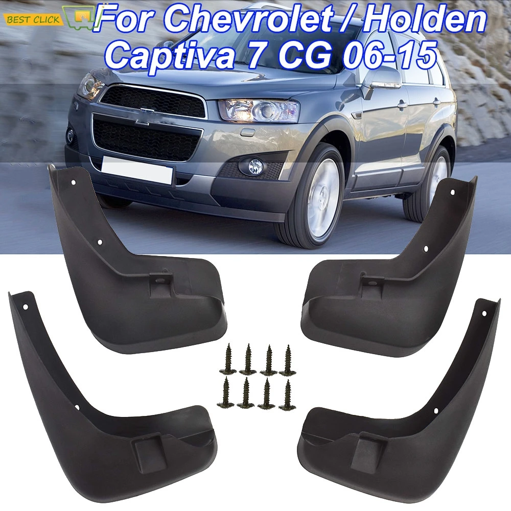 Брызговики для Chevrolet специальные коврики Holden Captiva 7 Спорт 2006- Автомобиль всплеск осадка ограничители Брызговики щиток 2010 2011 2012 2013