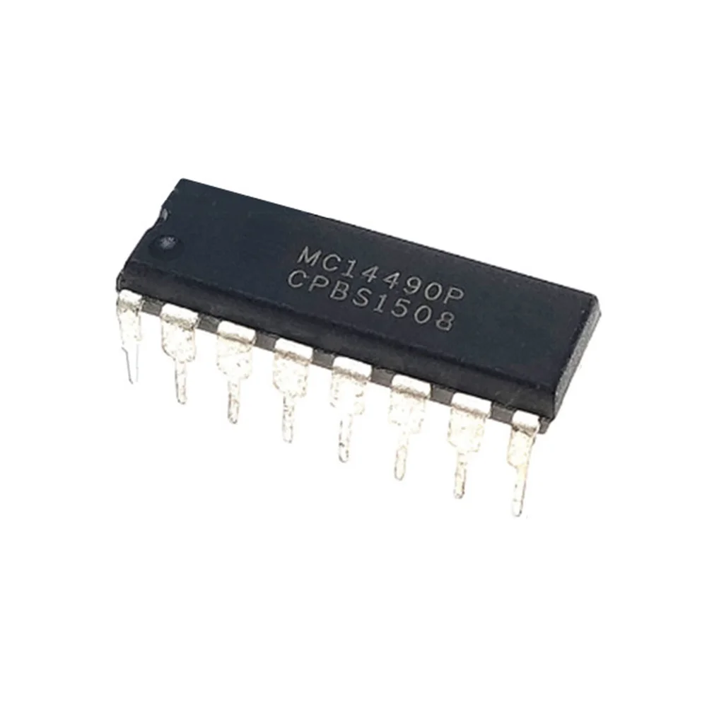 

Логический чип DIP-16 MC14490 DIP16 MC14490PG, 5 шт.