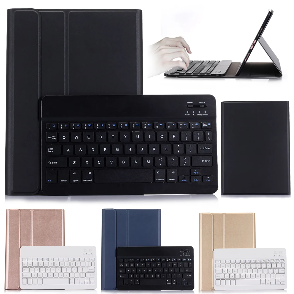 Bluetooth Keyboard Case For Samsung Galaxy Tab A7 10.4&quot 2020 T500 S7 &amp Plus S6 Lite S4 S5e 8.0 10.1 2019 8.4 | Компьютеры и