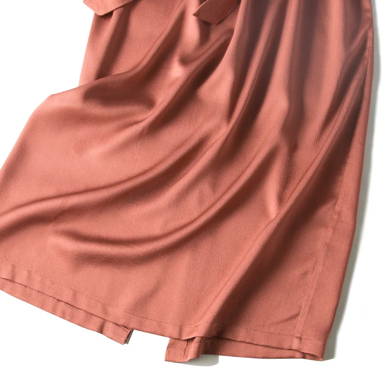 Женское платье из натурального шелка весеннее офисное 100% повседневное вечернее