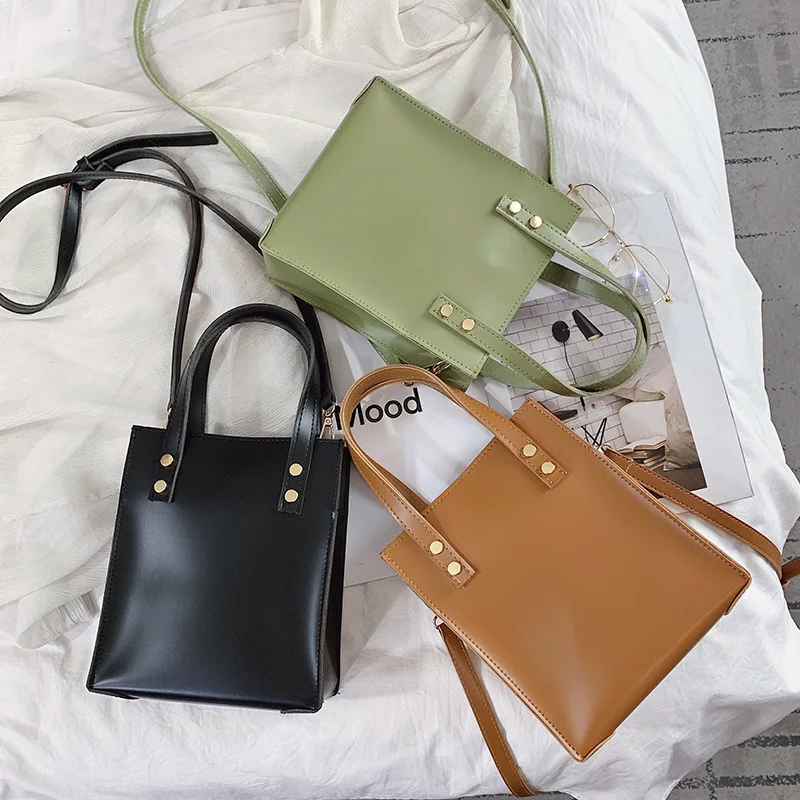 

Female Crossbody Tote Bags For Women 2019 Quality PU Leather Luxury Handbags Designer A Main Ladies Shoulder Messenger Bag #45