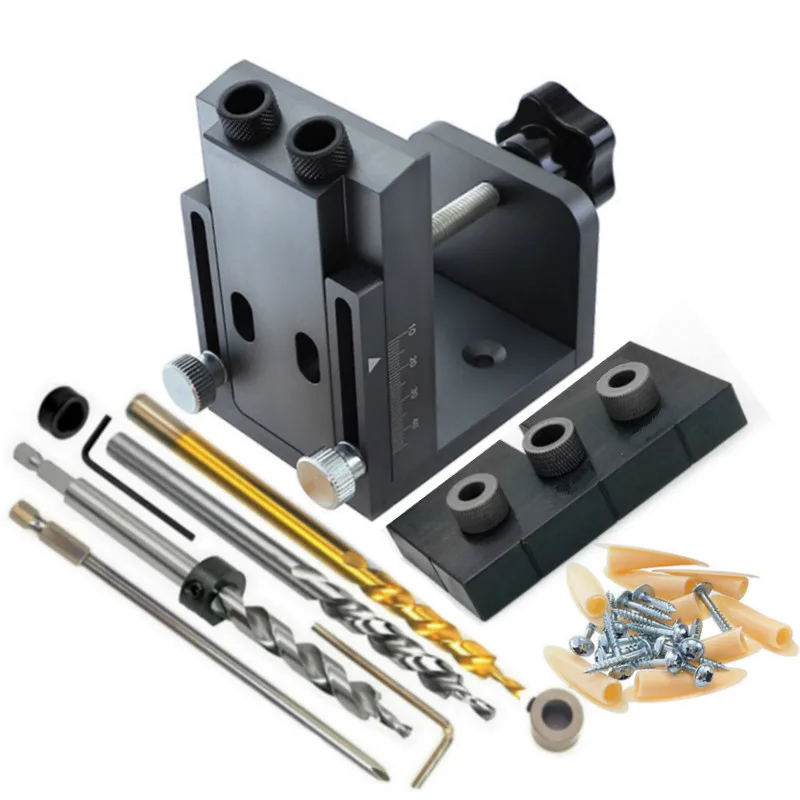 Направляющая для дрели набор джиг дюбелей столярные изделия Master W/сверлильный