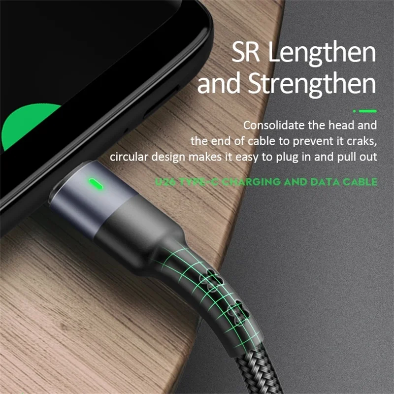 USAMS для usb lightning Кабель короткий 0,5 м 1 м 2 м Быстрая зарядка данных зарядное устройство для мобильного телефона для iPhone xs max xr 8 7 6s plus ipad светодиодный