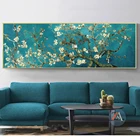 Картина с изображением миндальных цветов Ван Гога для гостиной