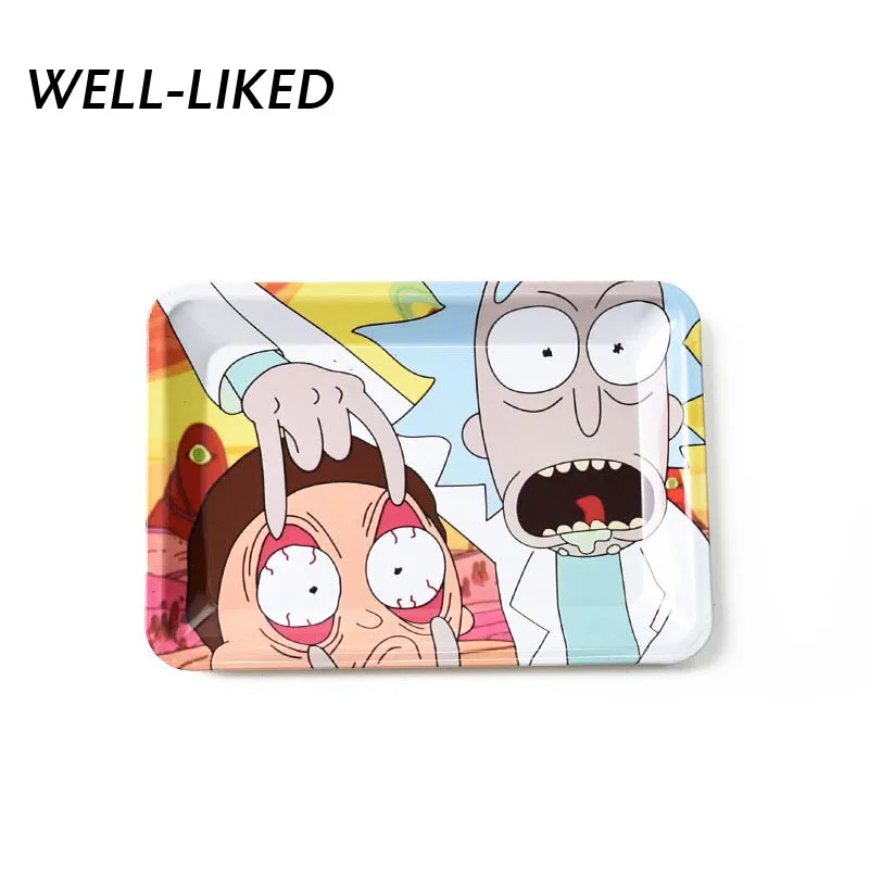 Новое поступление металлический поднос для табака хранения диски дыма травы