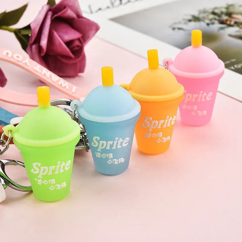 Креативный мини брелок для безалкогольных напитков чай из кокосового молока