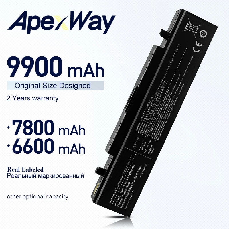 11 1 V аккумулятор ноутбука AA-PB9NC6B для SAMSUNG R580 RC530 RV515 RV508 R528 R425 R428 R468 R540 350V5C355V4C 550P5C 550P7C