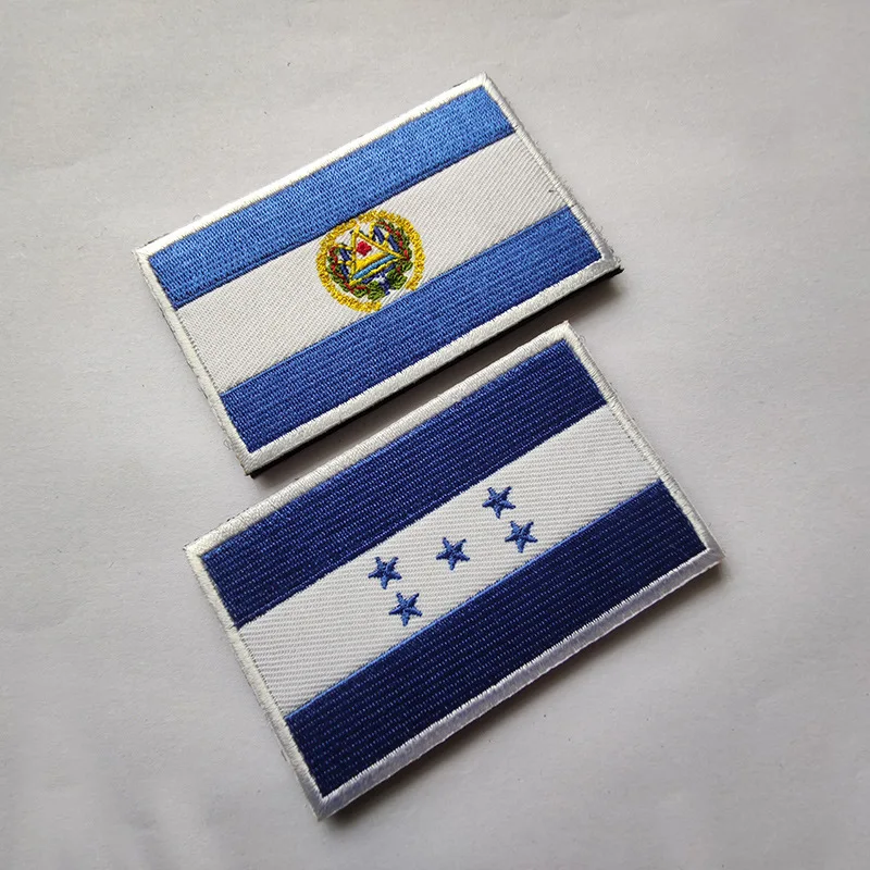 Американская страна Перу Гондурас гвателмала флаг Сальвадора вышитая нашивка