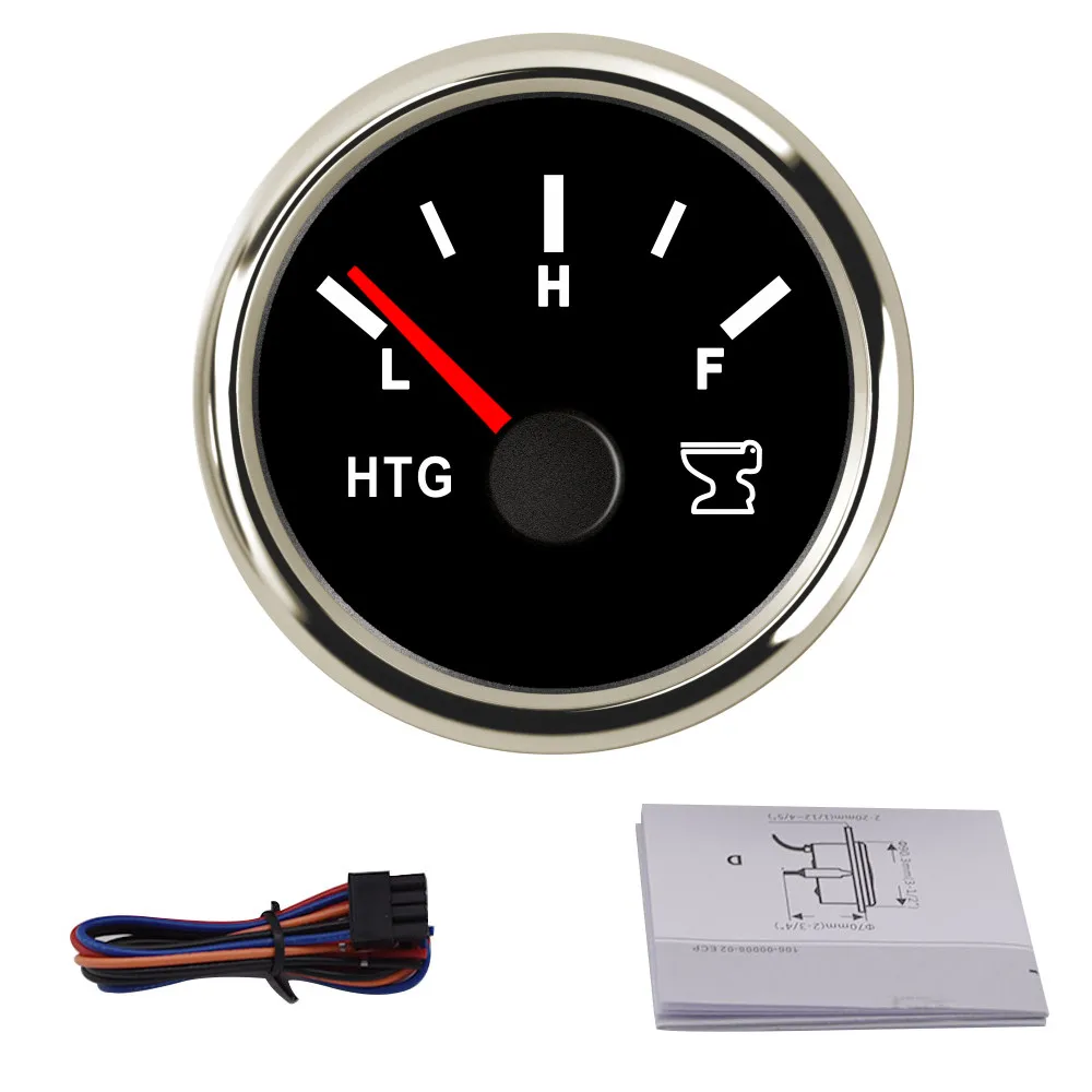 2 &quot52 мм Водонепроницаемый морской Авто Холдинг измеритель уровня бака 0 190 Ом