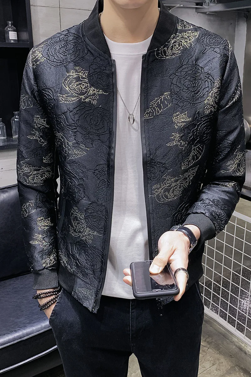 

Fangfeng Fashion 2020, Street clothing, business clothing, men's coat, brand firefighter's coat, tight jacket