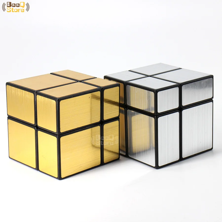 Shengshou 2x2 3x3 зеркальный куб магический Золотой Серебряный Матовый 3x3x3 для детей