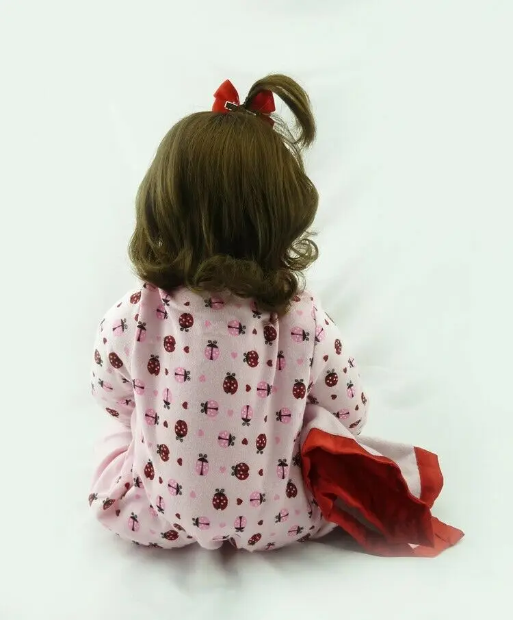 

NPK 19'' 48CM Vinyl Silicone Full Body Reborn Baby Doll Lifelike Newborn Baby